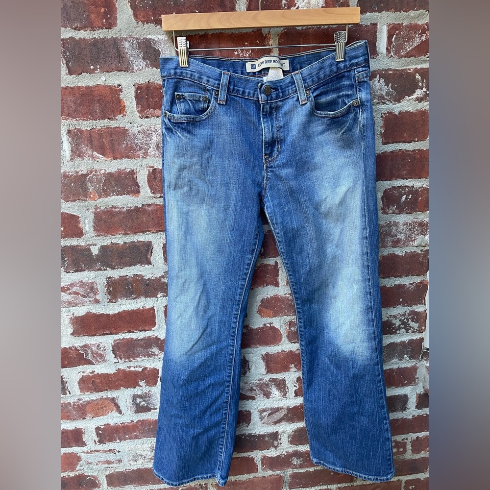 Vintage Gap Y2K low rise bootcut light washed jeans 10 Ankle